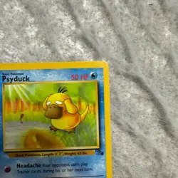 1999 Pokemon TCG Card Psyduck 3rd Print 53/62 Fossil - Image 4