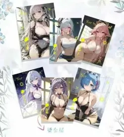 Hmph Hum 3 Goddess Spicy Waifu Trading Cards 12 Pack Booster Box Anime US stock - Image 2