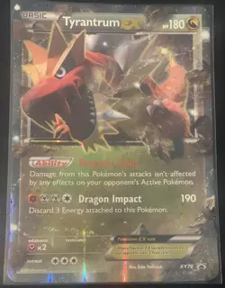 Tyrantrum EX XY70 Jumbo Cards Holo - LP - Image 1