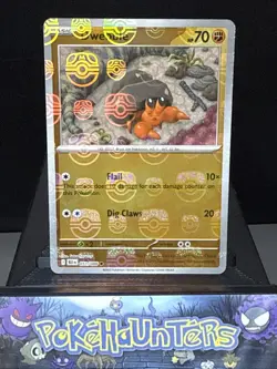Pokemon Card Dwebble 051/086 Black Bolt MasterBall Reverse Holo Rare Near Mint - Image 1