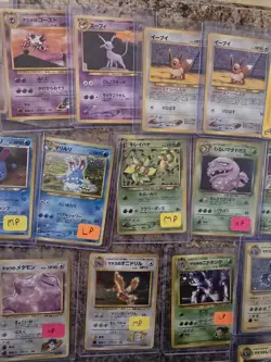 Pokemon Vintage 65 Card Collection Lot Binder 30x Holos WOTC E-series Japanese - Image 4