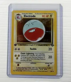 Electrode Pokemon TCG Jungle 1st Edition Holo Rare Card WOTC 2/64 1999 S3 - Image 1