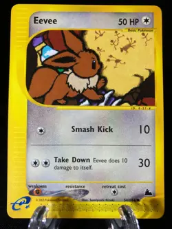 Eevee 54/144 Skyridge Common Pokemon TCG Card NM Never Played - Image 1