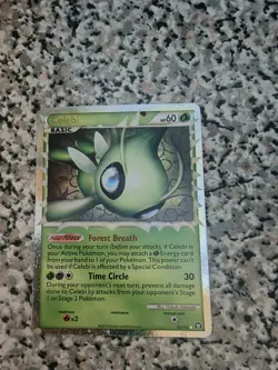 Celebi 92/102 Holo Rare HGSS Triumphant Prime Pokemon TCG Card NM Condition 🔥 - Image 1