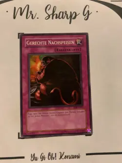 GERECHTE NACHSPEISEN - SDK-G037 DEUTSCH Yu-Gi-Oh! CARD COMMON KONAMI TCG OCG - Image 4