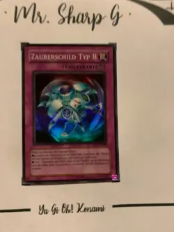 ZAUBERSCHILD TYP 8 - DR1-DE098 DEUTSCH Yu-Gi-Oh! CARD SUPER RARE HOLO KONAMI *PV - Image 2