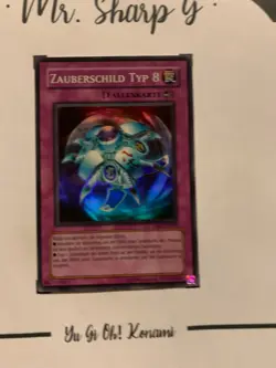 ZAUBERSCHILD TYP 8 - DR1-DE098 DEUTSCH Yu-Gi-Oh! CARD SUPER RARE HOLO KONAMI *PV - Image 3