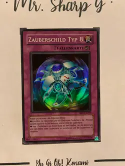 ZAUBERSCHILD TYP 8 - DR1-DE098 DEUTSCH Yu-Gi-Oh! CARD SUPER RARE HOLO KONAMI *PV - Image 5