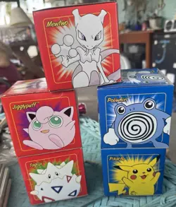 Pokemon 1999 Gold Plated 23K Burger King Trading Cards - Image 1