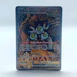 Pokemon TCG Karte - Sandfell Ex 159/131 - Prismatische Entwicklungen - Fullart - Image 1
