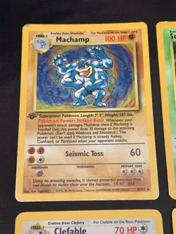 Vintage Holo Rare Pokemon Card Lot WOTC Era 1999 Base Set, Fossil, Jungle - HP - Image 2