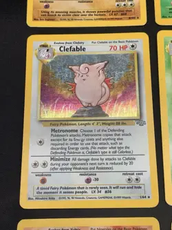 Vintage Holo Rare Pokemon Card Lot WOTC Era 1999 Base Set, Fossil, Jungle - HP - Image 5