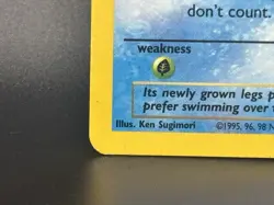 Poliwag Base Set 59/102 Pokemon TCG Trading Card Game 1995 1996 1997 Tadpole - Image 2