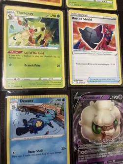 Miscut Misprint Pokemon Card Lot - SWSH Era Sword And Shield - Mint Rare - Image 3