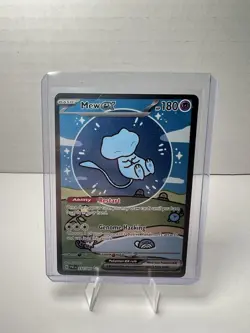 Bubble Mew Holo Special Illustration Rare Card Paldean Fates 232/091 Pokemon - Image 1