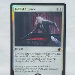 Fateful Absence 018/277 Innistrad: Midnight Hunt Foil Magic The Gathering - Image 3