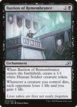 Bastion of Remembrance 0073 MTG Ikoria Lair of Behemoths Uncommon NP - Image 1