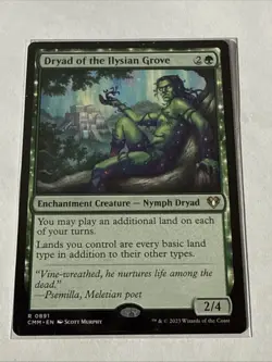 Dryad of the Ilysian Grove Commander Masters Regular - Image 1