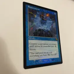 Flusterstorm NM* FOIL RETRO PROMO Dominaria Remastered 196 mtg - Image 3