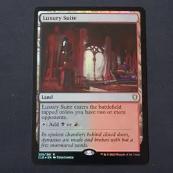 Luxury Suite FOIL 355 MTG Commander Legends Battle for Baldur's Gate CLB Rare NM - Image 1