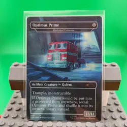 Darksteel Colossus (Optimus Prime) Magic The Gathering SLD *FOIL* - Image 2