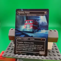 Darksteel Colossus (Optimus Prime) Magic The Gathering SLD *FOIL* - Image 5