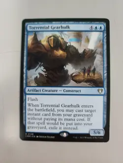 MTG Torrential Gearhulk Commander Masters 0128 Regular Rare - Image 1