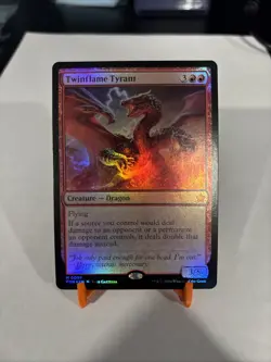 MTG: Twinflame Tyrant M 0097 Foundations Foil - Image 1