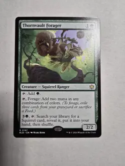 Thornvault Forager Bloomburrow Regular - Image 1