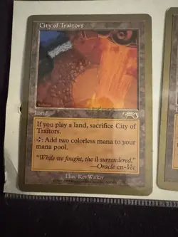 City of Traitors Exodus MTG, English, Magic the Gathering NM (3 of 4) - Image 3