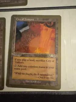 City of Traitors Exodus MTG, English, Magic the Gathering NM (3 of 4) - Image 4