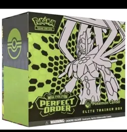 Pokemon Mega Evolution Perfect Order Pokemon Center ETB PRESALE - Image 1