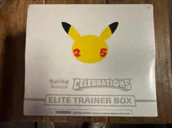 Pokemon TCG: 25th Anniversary Celebrations Elite Trainer Box (2021) 820650809439 - Image 1