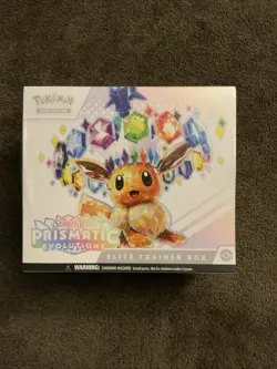 Factory Sealed Prismatic Evolutions Pokemon Set - Image 1