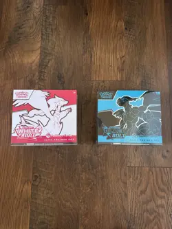 Pokemon Center White Flare and Black Bolt Elite Trainer Box ETB Bundle Sealed - Image 1