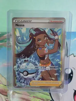 Pokemon TCG Nessa Lost Origin Trainer Gallery TG27/TG30 Holo Ultra Rare - Image 1