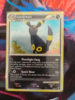 Pokemon TCG Call of Legends Umbreon Holo Rare LP 22/95 - Image 1