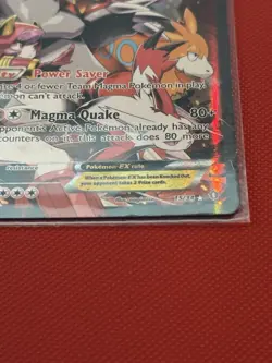 Pokemon TCG Team Magma's Groudon EX 15/34 Double Crisis Holo Rare Slight Crease - Image 5
