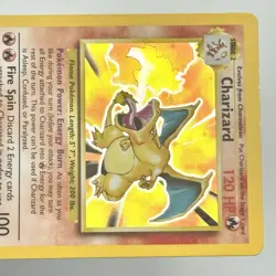 1999 Pokemon Charizard 4/102 Near Mint Holo Rare Unlimited Vintage WOTC Base Set - Image 4