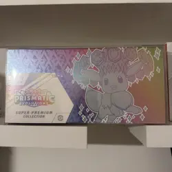 Pokemon Prismatic Evolutions Super Premium Collection Sealed With Case - Image 1