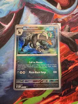 Pokemon TCG Houndoom (Master Ball Pattern) 063/131 Sv: Prismatic Evolutions 🔥 - Image 1
