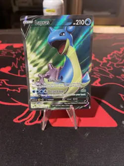 Lapras V #189/202 Pokemon Sword & Shield Ultra Rare Full Art Holo NM/Mint - Image 1