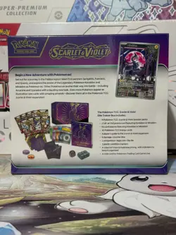 Pokemon TCG - Scarlet and Violet Base Set Elite Trainer Box - Miraidon - Sealed - Image 4