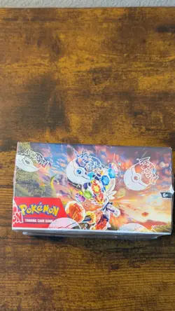 Pokemon TCG Stellar Crown Booster Box Factory Sealed WITH ACRYLIC CASE!!! - Image 3