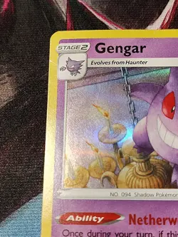 Gengar 66/196 | Pokemon TCG Trick or Trade 2023 | Holo English - Image 2