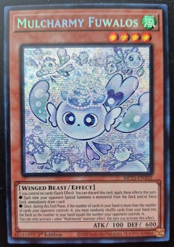 YUGIOH Mulcharmy Fuwalos MP25-EN102 1st Ed Secret Rare NM 1x - Image 1