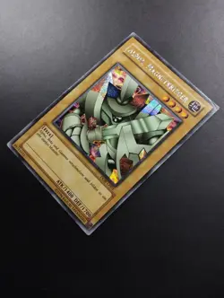 YUGIOH 2003 | ALPHA THE MAGNET WARRIOR | DOR-G001 | GERMAN PRISMATIC | VG - EX - Image 3