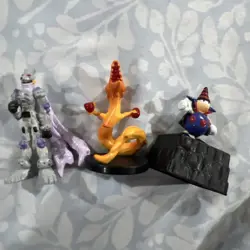 Yu-Gi-Oh Dungeondice Monsters Darkfire Dragon B3-14 Miniature Lot Of 3 - Image 1