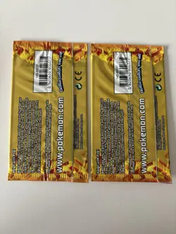 Pokemon XY Flashfire 3-Card Booster Pack Lot (2x) SEALED - Image 2