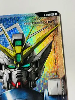 Wing Gundam Zero Foil Resource R-004 C+ NM Alt Art MS Newtype Rising Card Game - Image 5
